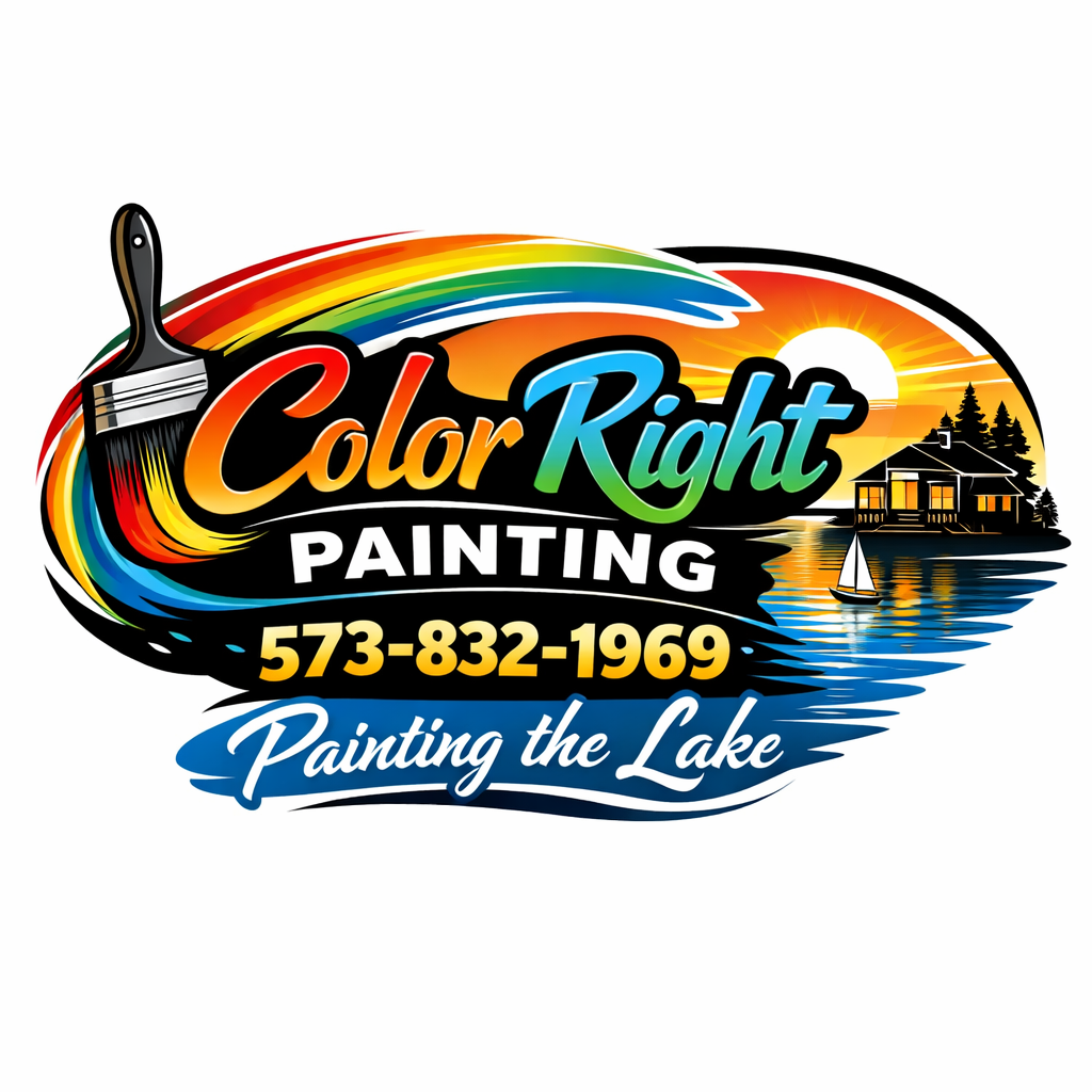 Color Right Painting - Painting the Lake